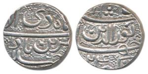 Jahangir, Silver Rupee, 11.41 g, Ahmedabad Mint, AH 1024, Month Di (KM 149.2). About Uncir