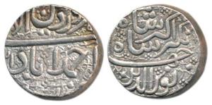 Jahangir, Silver Rupee, 11.42 g, Ahmedabad Mint, AH (10)21, Month Farwardin (KM 145.2). Ex