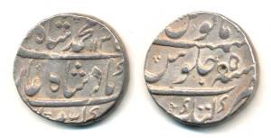 Muhammad Shah (AH 1131-1161, 1719-1748 AD), Silver Rupee, 11.58g, Katak Mint, AH 1135/5, c