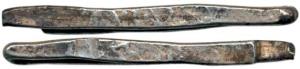 Persia, Silver Larin, uncertain Ruler, popularly known as fish hook money. Fine+.