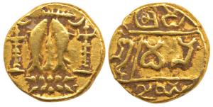 Alupas of Udipi, Udayadityaraya or Gopisvararaya Pandya, (AD 1088-1332), Gold Pagoda, 3.76
