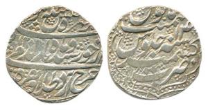 Taimur Shah (AH 1186-1207, 1772-1793 AD), Silver Rupee, Kashmir Mint, AH 1201/14 (KM 563).
