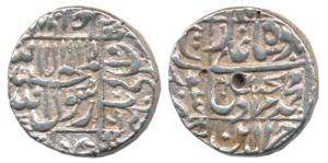 Muhammad Murad Bakhsh (1658 AD), Silver Rupee, Surat Mint, AH 1068/Ahd, complete mint name