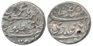 Muhammad Shah, Silver Rupee, Firoznagar Mint, AH 1143/13. Fine+, Scarce.