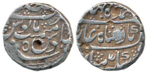 Bakht Singh (1751-52) / Bijay Singh (1752-93), Silver Rupee, Jodhpur Dar al- Mansur Mint, 
