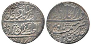 Muhammad Akbar II, Shahjahanabad Mint, RY 2, (KM 777). Broad flan, Very Fine, Rare.