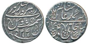 Saharanpur Mint, Silver Rupee, AH 1217/44, wide flan (M&W T1v). Very Fine+, Rare. Local is