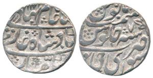 Madho Singh I (1880-1922 AD), Silver Rupee, Sawai Madhopur Mint, in the name of Shah Alam 
