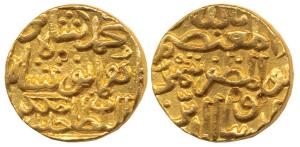 Muhammad Shah III bin Humayun Shah, Bahamani (1463-1482 AD), Gold Tanka, Hazrat Muhammadab