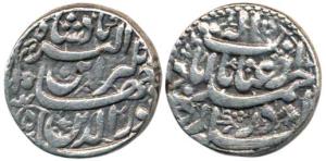 Jahangir, Silver Rupee, 11.26g, Ahmedabad Mint, RY 15, Inayat couplet, (KM 149.4). Very Fi