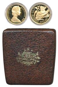 Australia, Gold $200, 10g, 1980, rev. Koala sitting on a tree. Proof, in original box of i