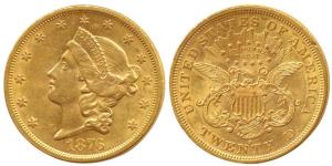United States of America, Gold $20, 33.43g, 1904, Liberty on obv., motto above eagle, Twen