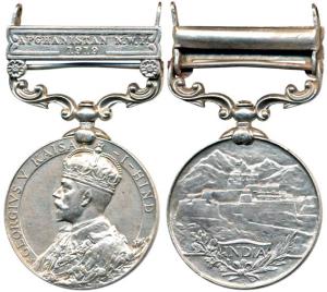 Indian General Service Silver Medal, George V, Afghanistan North West Frontier, awarded to