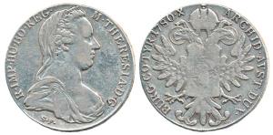 Austria, Maria Theresa, Silver Taller, 1780. Very Fine+.