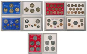 Assorted Uncirculated sets, Great Britain (4), 100th Birth Anniversary of H.M. Queen Eliza