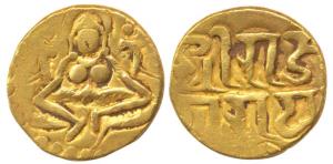 Central-North India, (c. 9-10 century AD), Sri Raja (Ram) Raya, Gold Dinara, from uncertai