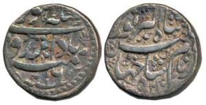 Jahangir, Silver Rupee, 11.18g, Lahore Mint, Bada Bar Couplet, AH 1030/16, mint name on to