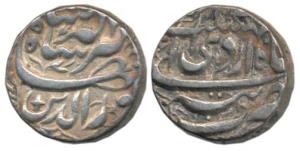 Jahangir, Silver Rupee, 11.23g, Tatta Mint, 12 Month Ardibihisht. About Extremely Fine, Sc