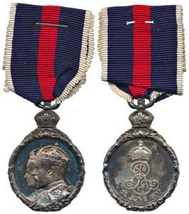 Coronation Medal of Edward VII, Silver Medal, conjoined Bust of Edward VII and Queen Alexa