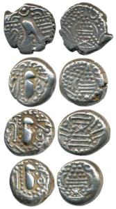 Indo- Sassanian, Rulers of Gujarat, Malwa North Konkan and Rajasthan (c. 8th century AD), 