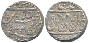 Saharanpur Darul Sarur Mint, Silver Rupee, 11.16g, in the name of Shah Alam II, Lam in See