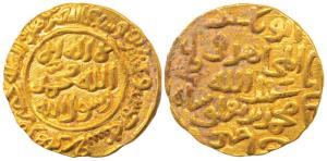 Muhammad III bin Tughluq (AH 725-752, 1325-1351AD), Gold Tanka, 11.03g, Delhi Mint, AH 725