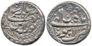 Jahangir, Silver Rupee, 11.2g, Lahore Mint, Month Bahaman, (KM 145.11). Very Fine, Scarce.