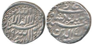 Jahangir, Silver Heavy Rupee, 13.61g, 20% over weight, Tatta Mint, AH 1019. Fine+, Rare.