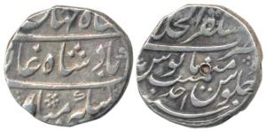 Shah Jahan II (AH 1131, AD 1719), Silver Rupee, 11.38g, Mustaqir al-Khilafah Ajmer Mint, R