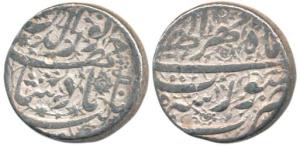 Jahangir, Silver Rupee, Surat Mint, Month Mihr, AH 1025. Very Fine, Rare.