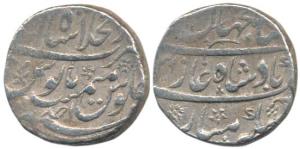 Shah Jahan II, Silver Rupee, Dar ul-Khilafat Shahjahanabad Mint, AH 1131/Ahd. Very Fine, S