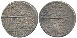 Shah Alam II (AH 1173-1221, 1759-1806 AD), Silver Rupee, Shahjahanabad Mint, AH 1224/49, w