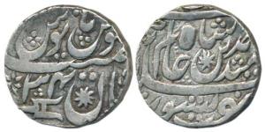 Ranjit Singh (1776—AD), Silver Rupee, Kama (Kaman) Mint, in the name of Shah Alam II, RY 3