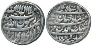 Shah Jahan, Silver Rupee, 11.22g, Dar-ul-Khilafat Agra Mint, AH 1037/Ahd. About Very Fine,