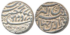 Bharmalji I (AD 1586-1632), Silver Kori, 4.7 g, with the name of the Emperor Jahangir, AH 