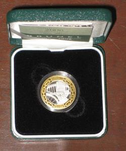 Great Britain, Elizabeth II, Silver Proof, 2 Pounds, 12.0g, 2006, Isambard Kingdom Brunel 