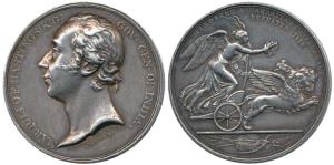 Pindaree and Mahratta Confederacy Defeated 1818, British Victories in India Medal, Silver,