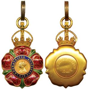 The Most Eminent Order of the Indian Empire, Companion’s (C.I.E.) Neck Badge, Gold and Ena