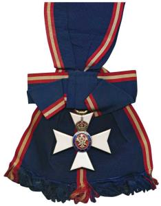 The Royal Victorian Order, Knight Grand Cross (G.C.V.O.), Sash Badge, 72mm, Silver-gilt an
