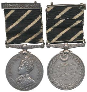 Bahawalpur, Silver Jubilee 1931 Medal, Silver, 37mm, obv. bust of Sadiq Muhammad Khan V fa