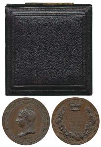 Golden Jubilee of Queen Victoria Medal 1887, Copper, 23.77g, Queen Victoria Born May 24th 