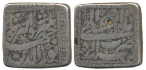 Jahangir Nur-ud-din (AH 1014-1037, 1605-1628 AD), Silver Square Rupee, 10.38g, Agra Mint, 