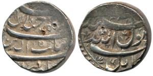 Shah Jahan, Silver Rupee, 11.36g, Kabul Mint. Nice toning, About Very Fine.