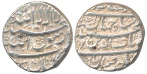 Shah Jahan, Silver Rupee, 11.30g, Multan Mint, AH 1037/Ahd, (KM 222.11). About Extremely F
