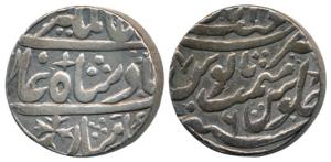 Alamgir II, Silver Rupee, 11.24g, Najibabad Mint, RY 6. Very Fine, Rare.