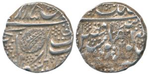 Ranjit Singh, Silver Rupee, 11.06g, Amritsar Mint, Nanakshahi couplet, VS 1885/1900, Chhat