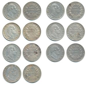 William IV, Silver Rupee, 1835, No initials, B / II / 20 Berries. Very Fine to Very Fine+.