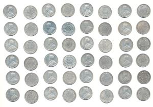 George V, Silver Rupee (24), 1912 (3), 1913 (2), 1914 (3), 1916 (3), 1917 (3), 1918 (3), 1