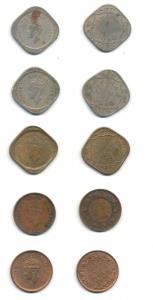 George VI, Cupro Nickel and Copper ½ Anna and 1/12th Anna, 1939 and 1941, both 1/12th Anna