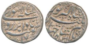 Jahangir, Silver Rupee, 11.45g, Lahore Mint, Bada bar Hamesha couplet, AH 1031/17, mint na